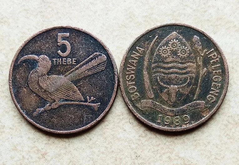 

19.5mm Botswana ,100% Real Genuine Comemorative Coin,Original Collection
