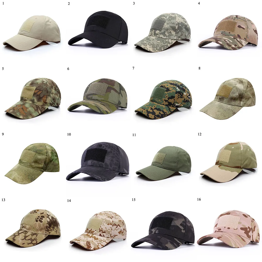 Камуфляжная тактическая Бейсболка Snapback Patch Военная Тактическая Унисекс ACU CP Desert