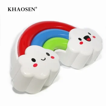 

0.1W Rainbow lamp Super energy saving night light EU led light 220V Light Remote Baby Kids Bedside Sleep Art Decoration Light