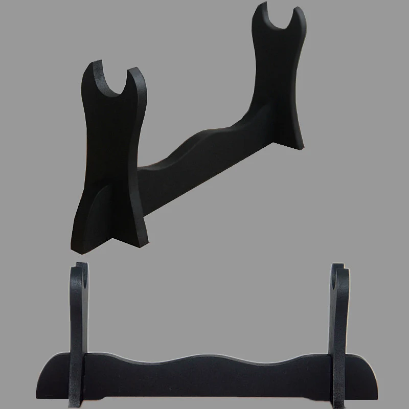 

Chinese Assembly Sword rack The first layer Samurai Sword Katana Wakizashi Tanto Foot Holder Stand Rack Display