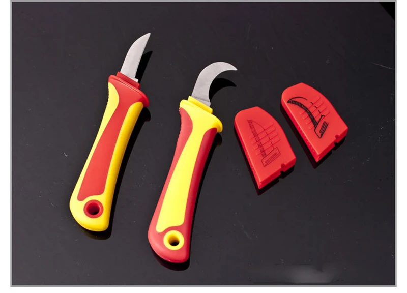 Mainpoint 1pc Electrician knife straight edge cutting off tool