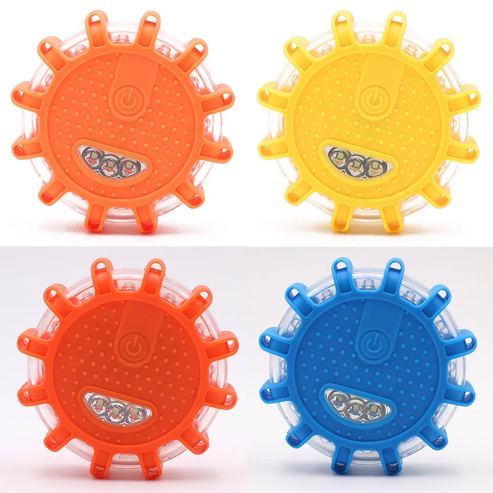LED Traffic Warning Light Strong Magnetic Safety Road Flare Emergency Lights TU-shop