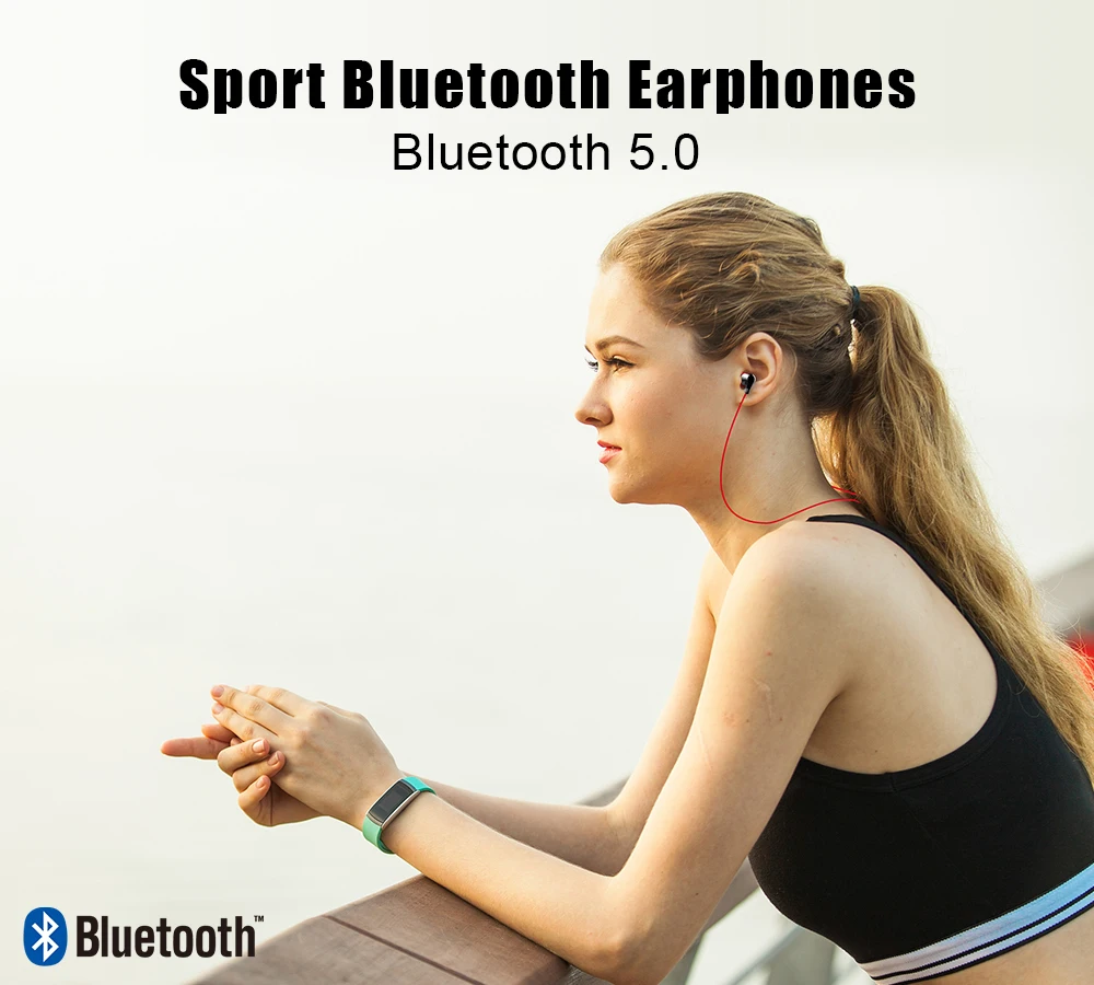 ZEALOT H11 Спортивные Bluetooth наушники для бега водонепроницаемые беспроводные наушники гарнитура с микрофоном для телефонов подключение 2 devic