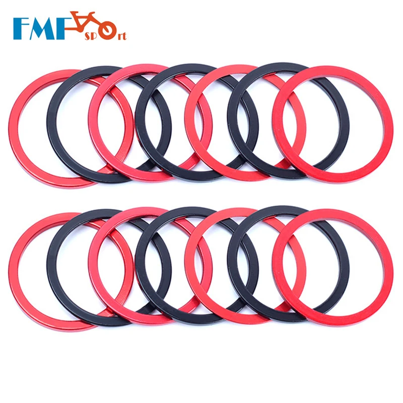 FMFXTR MTB الدراجة Freewheel محور جوانات سبائك الألومنيوم CNC دراجة BB محور ضبط غسالة 35*42 مللي متر 1/1. 5/2/2.5 مللي متر دراجة أجزاء