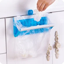 Кухонные инструменты портативный складной мусорный пакет с ручками для хранения, держатель для кухонного мусора