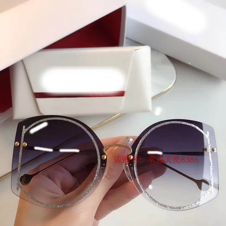 Роскошные Подиумные Солнцезащитные очки женские брендовые дизайнерские солнцезащитные очки для женщин Carter очки B07246