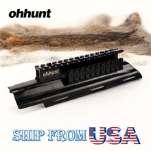 Ohhunt 5-го поколения Тактический маленький стиль тактический трехрельсовый рельсовый AK-47 Матовый Для охотничий оптический прицел