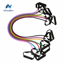 Yoga Pull Rope font b Fitness b font Resistance Bands Exercise Tubes Practical Training Elastic Band