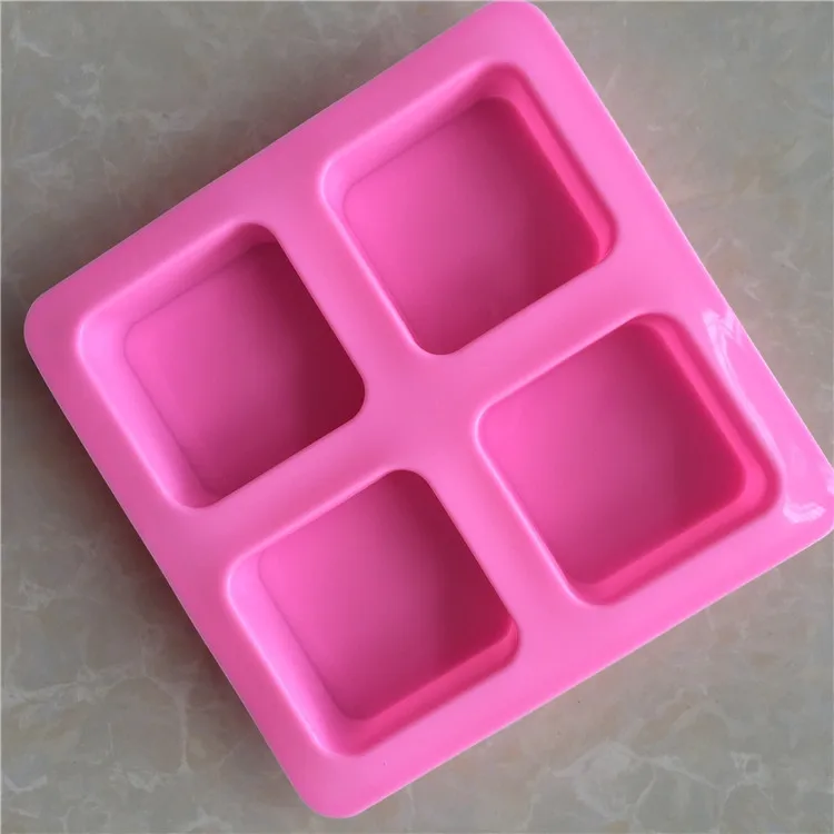 Wholesale Square soap silicone mold cake Baking Square Silicon Soap Mould