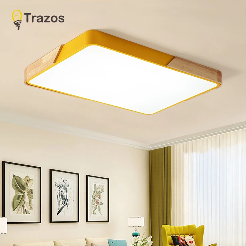 

led lamp Ceiling Light Modern Lamp Living Room Lighting Fixture Bedroom Kitchen Surface Mount Flush Panel Remote Control