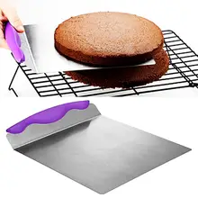 De Acero inoxidable Torta Pala de Pizza de cocina Rasquetas Cortador de Cocina Pastelería Herramienta De Corte Fondant Pasta de Goma Herramienta accesorios de Cocina