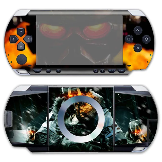 Protective Sticker Cover and Decorative Decal Cover for PSP 1000 Game