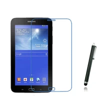 1х пленки+ 1х чистая ткань+ 1х стилус, прозрачный ЖК-экран протектор Защитная пленка для Samsung Galaxy Tab 3 V 7,0 T116NU