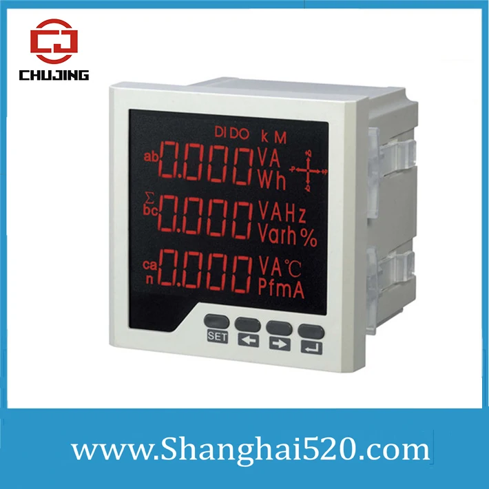 RS485 multifunctional power meter ,LED siaplay electric power meter