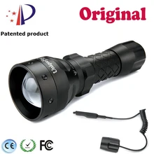 UniqueFire 1407 фонарь, 18650 нм, ИК светодиодный, масштабируемый, 3 режима, фонарь ночного видения и переключатель давления для батареи 1