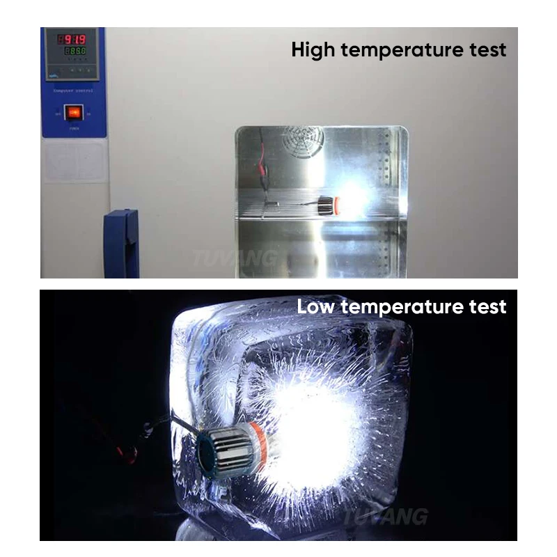 TUVANG H1 H7 светодиодный H4 светодиодный H11 H8 HB3 9005 HB4 9006 Автомобильный светодиодный лампы для передних фар 72W фары для 8000LM автомобильных фар Противотуманные фары 12V