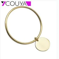 Hot-Sale-18K-Gold-Plated-Stainless-Steel-Simple-Round-Plain-Tag-Charm-Bangle-Bracelet-for-Women.jpg_200x200