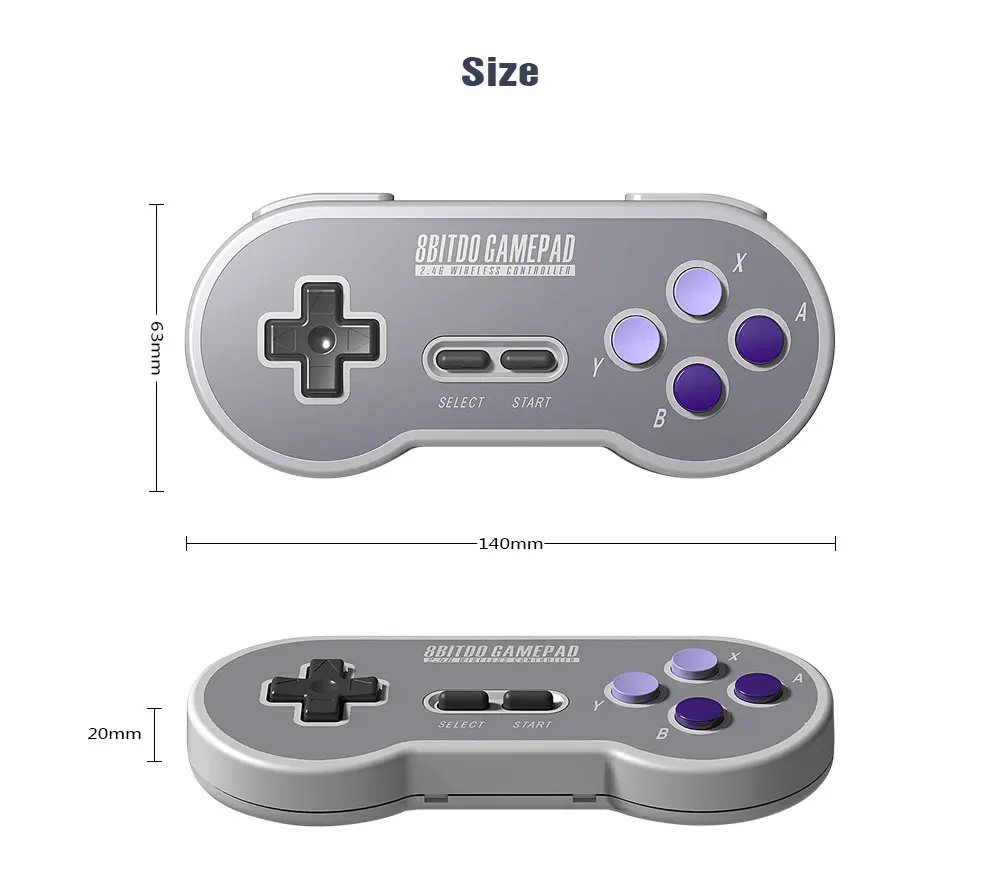 8bitdo SF30 Pro Беспроводной Bluetooth игровой контроллер геймпад с игрового джойстика для Win Android macOS пара nintendo переключатель