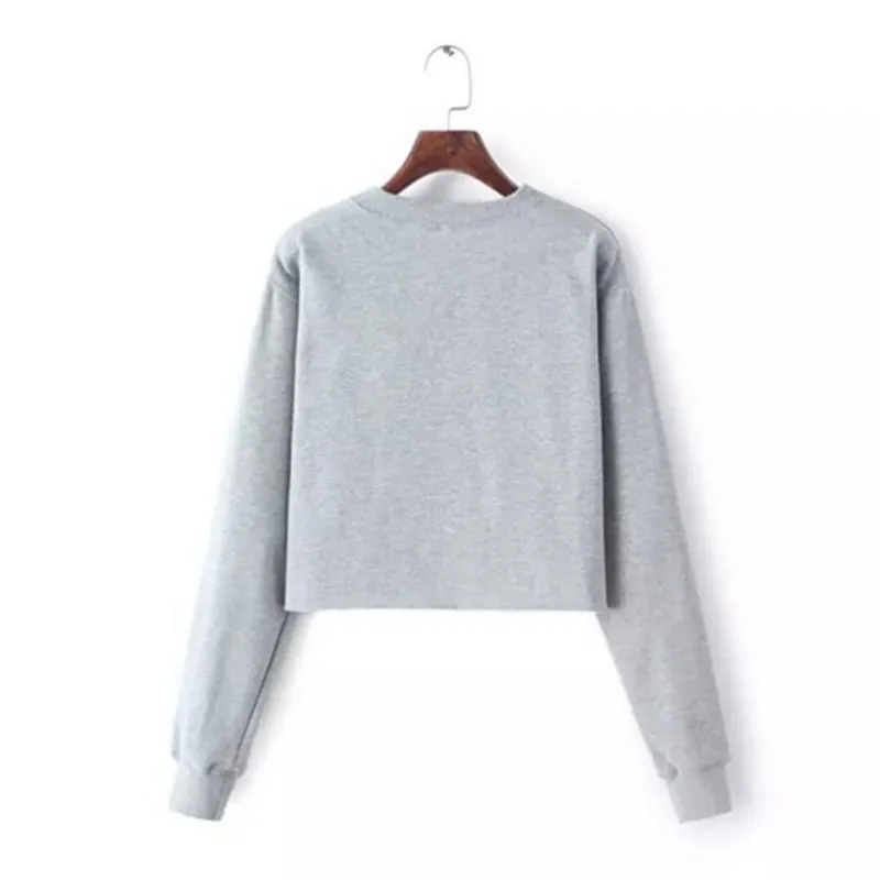 Свитшот ET Aliens женский укороченный теплый|sweat women|sweatshirt harajukufleece jumper |