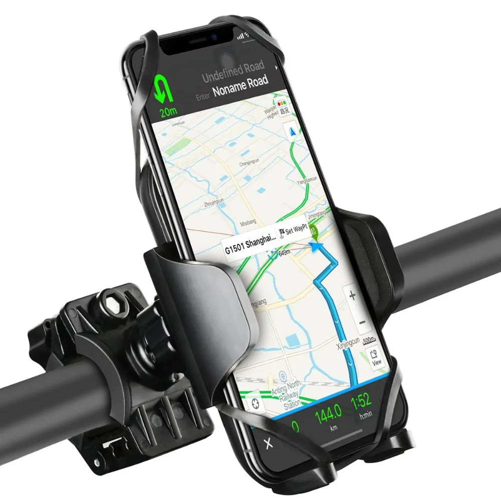 Mpow велосипедный держатель для телефона, вращение на 360, Регулируемый универсальный велосипедный держатель для 4-5,7 дюймов iPhone 8 7 6 6s samsung Xiaomi gps устройство