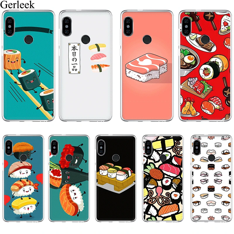 Чехол для телефона Sushi Kawai Food Xiaomi Redmi Note 3 Pro 4 4X5 6 5A Prime Shell | Мобильные телефоны и