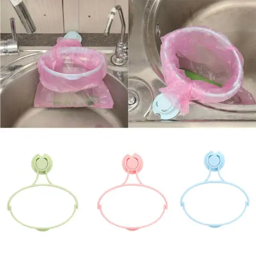 

Kitchen Hanging Trash RubbishsBags Holder Garbage Storage Racks Cupboard Hanger