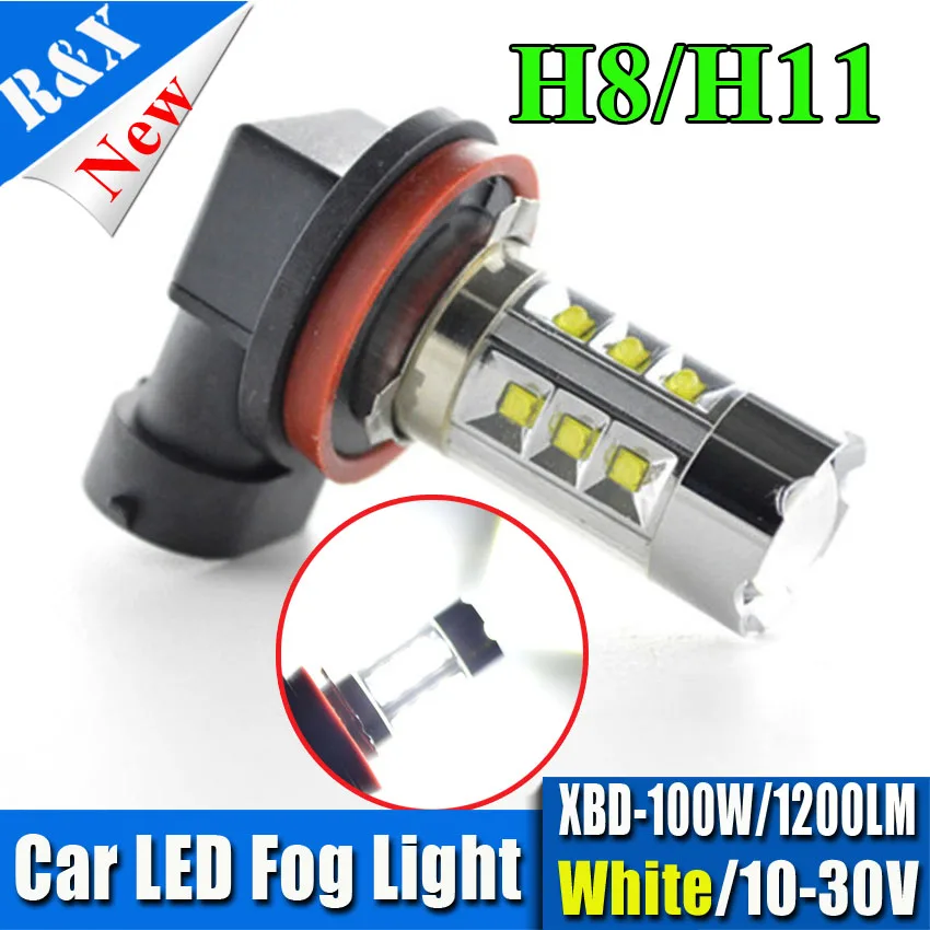 

2x Super Bright White 1200LM H4 H7 H11 1156 1157 100W XBD LED Turn Brake Signal Reverse Car Fog Light Fog Lamp DRL LED 10V-30V