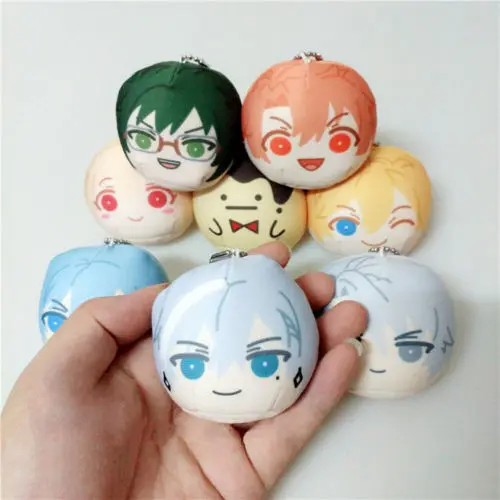 Япония идолиш 7 весна лето Enksy Omanjuu Bean плюшевые Подарочные игрушки 8 шт|toy plush|plush