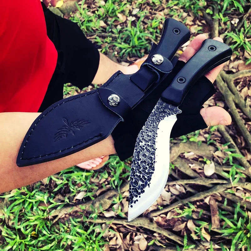 Tactical KNIFE Fixed Blade Machete Hunting Knife Army Outdoor Camping Survival Rescue Knife Handmade Warfare EDC Tools Tactical KNIFE Fixed Blade Machete Hunting Knife Army Outdoor Camping Survival Rescue Knife Handmade Warfare EDC Tools