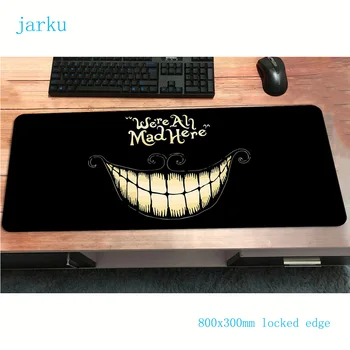 

alice in wonderland mouse pad 3d 80x30cm gaming mousepad gamer mouse mat computer Fashion desk padmouse laptop large play mats