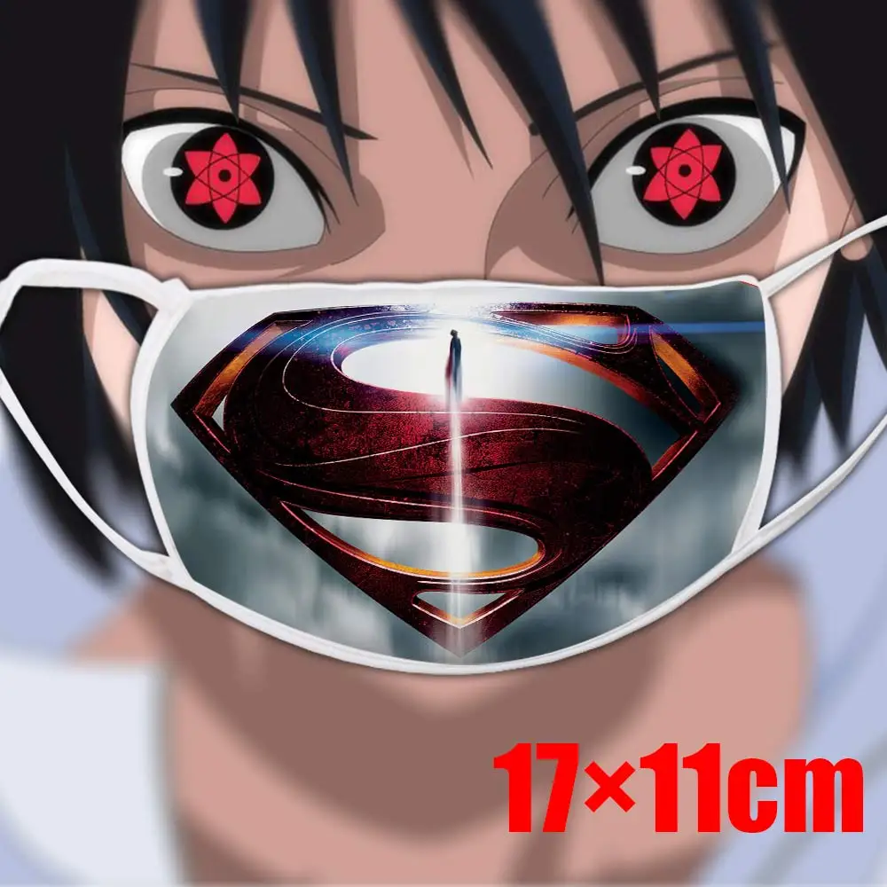 

Eshop DC Justice League Super Man Mask Washable Trendy Mouth Face Cotton Mouth-muffle Respirator Anti-haze Anti Dust Masks