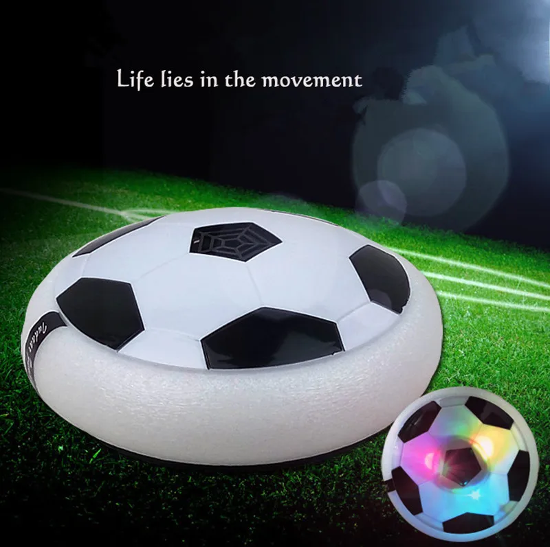 Светодиодный светильник, мигающий, прибытие, воздушный шар, футбольный диск, внутренний, Футбольная игрушка, мульти-поверхность, парящий, скользящий, парящий, воздушный шар