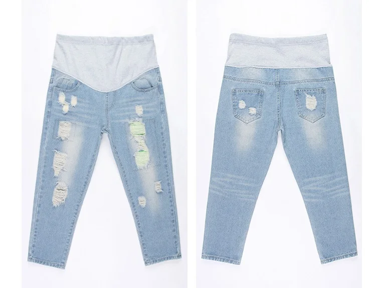 Новая коллекция Весна/Осень джинсы для беременных регулируемый пояс брюки беременности Штаны для беременных Брюки slim fit джинсы узкие брюки