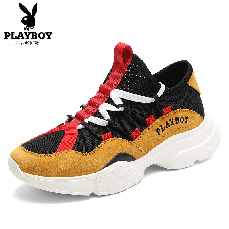 Новинка 2019 мужская обувь PLAYBOY повседневная сезон весна осень светильник Дышащие