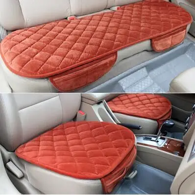 

car seat cushion warm soft car seat cover 3 pcs new arrival Velvet single pad comfort car seat cover