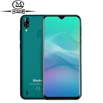 

Blackview A60 Pro Android 9.0 pie cell phone MTK6761 Quad core 4080mAh phones 3GB+16GB 4G Smartphone Dual Camera mobile phone