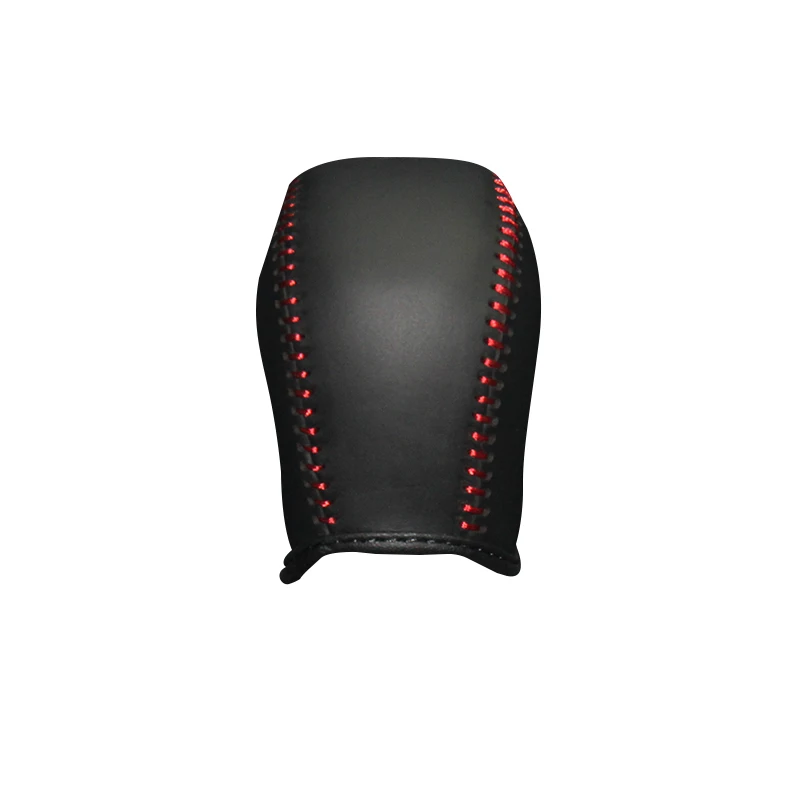 Genuine Leather Gear Knob Cover For Skoda Rapid Mt Car Cover On The