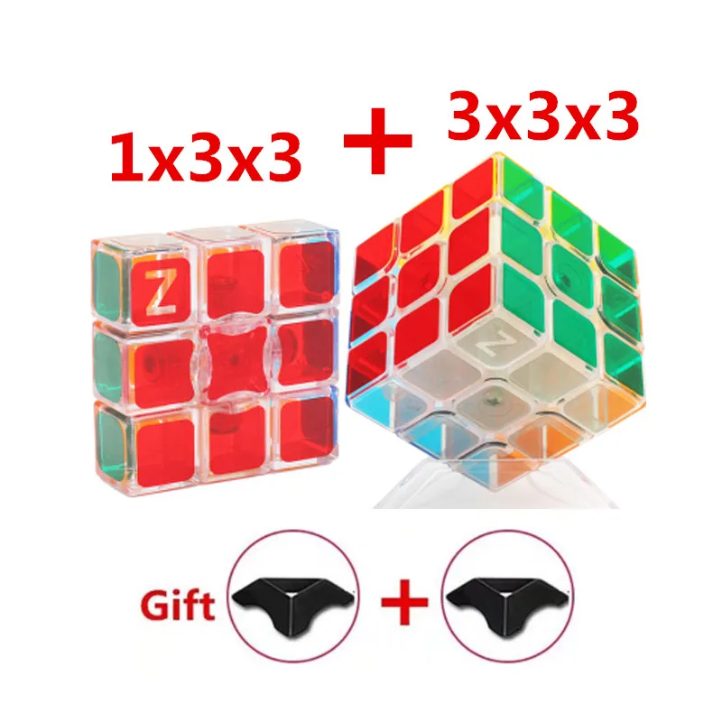 Мини-куб Kyechain головоломка скоростной куб 1x3x3 2x2 3x3x3 4x4x4 обучающие игрушки для детей подарок Magico Cubo Magico Cube