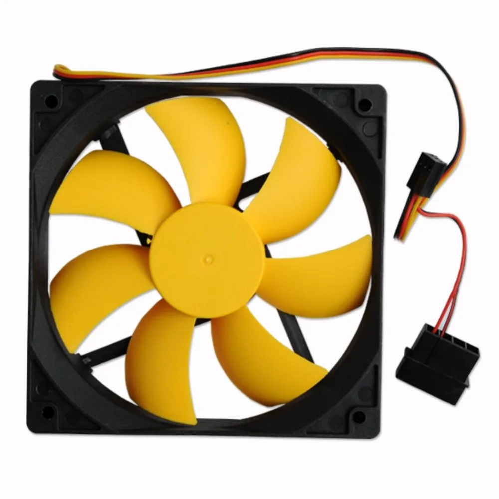 DC 12V 4Pin 3Pin PC Computer Case CPU Heat Sink Cooler Cooling Fan