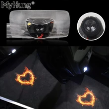 Car Door Welcome Laser Projector Logo Door Ghost Shadow LED Light for Toyota Reiz Camry Corolla Levin Highlander RAV4 Verso Vios