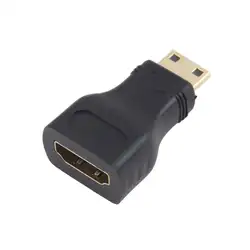 Шт. 1 шт. мини конвертер адаптер видео сигнала HDMI мужчин и женщин разъем для телевидения высокой четкости оптовая продажа