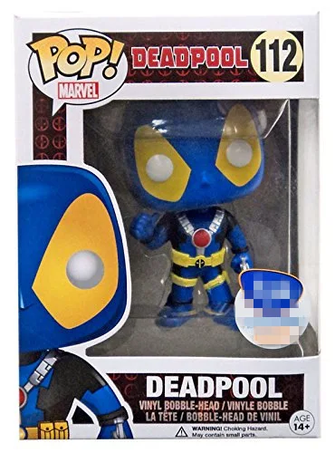 Эксклюзивный FUNKO POP Официальный Marvel: Deadpool Blue X-Men #112 Виниловая фигурка