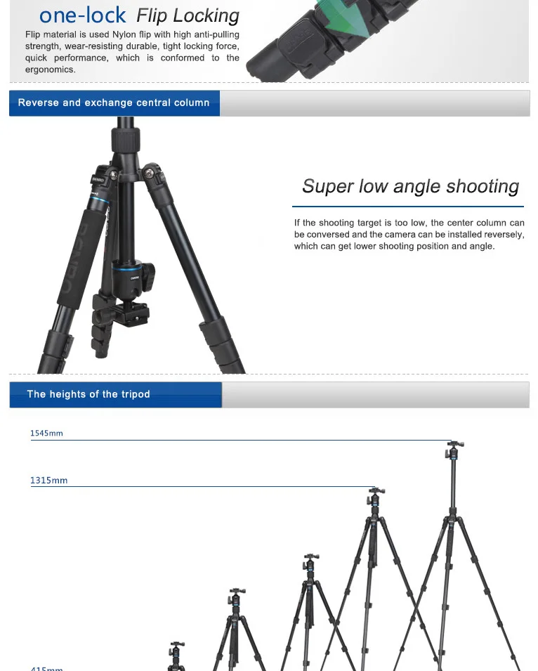 BENRO IT25 Профессиональный штатив для зеркальной фотокамеры портативный цифровой быстрое releaseg аксессуары с максимальной нагрузкой 6 кг