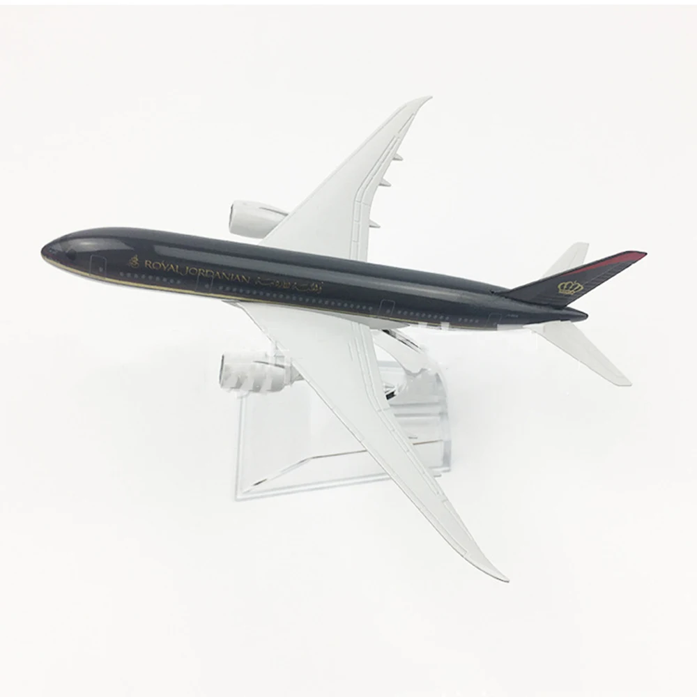1/400 весы самолет Boeing 787 Royal Jordanian 16 см сплав B787 модель игрушечные лошадки для детей подарок коллекции