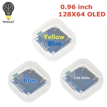 0.96 inch OLED IIC Serial White Display Module 128X64 I2C SSD1306 12864 LCD Screen Board GND VCC SCL SDA 0.96