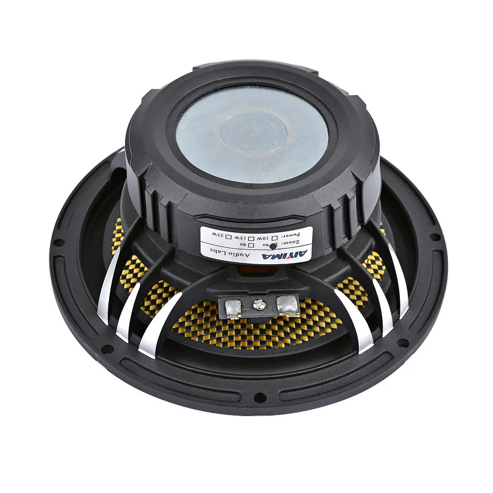 Carro de Áudio Alumínio da Bacia Aiyima Polegada Midrange Graves Alto-falante Alta Potência 4 8 Ohm 60 w 25 Núcleo Bala Música Woofer Altifalante 6.5 - Image 2