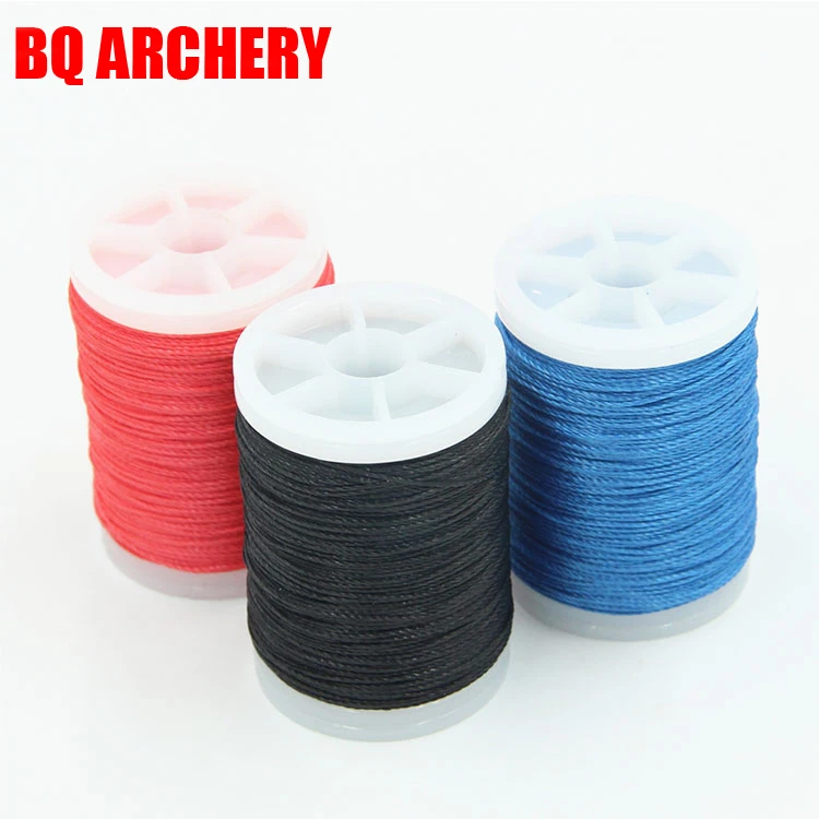 

1pcs Archery 110m Fiber compound Bow String Serving Material Bowstring Protec Compound Hunting Shooting