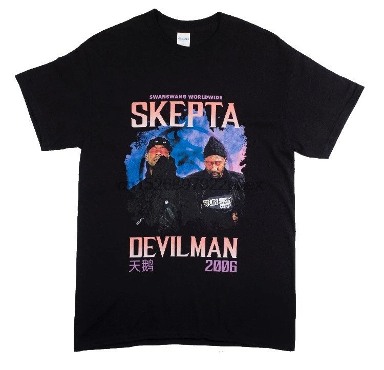 

Skepta vs Devilman Clash Tee men t shirt