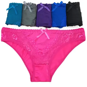 

Lot of 600 Hot Satin Lace Bikini Brief Women Underwear for Angola Market Girl Silk Underpants Lady Panties lingerie Undergarment