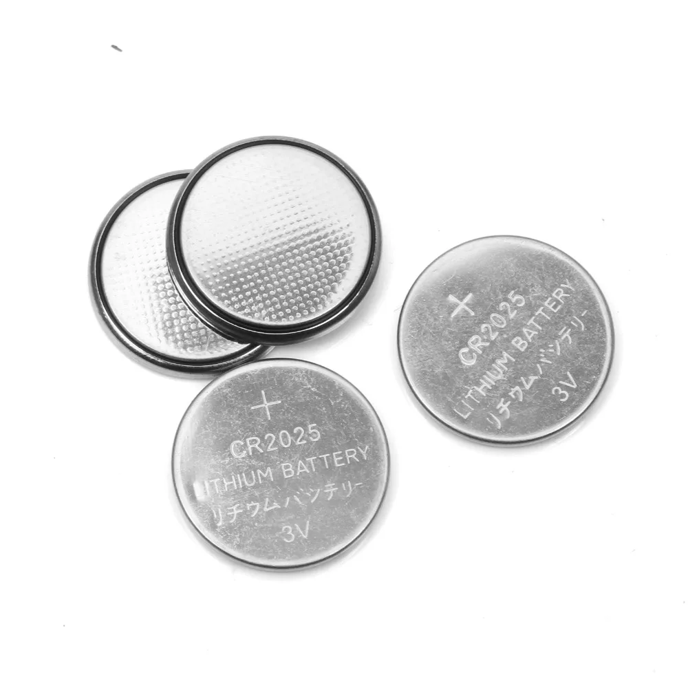 100 шт. 3 V литиевая батарея кнопку клетки Батарея CR2025 BR2025 DL2025 KCR2025 CR 2025 L12 EE6226